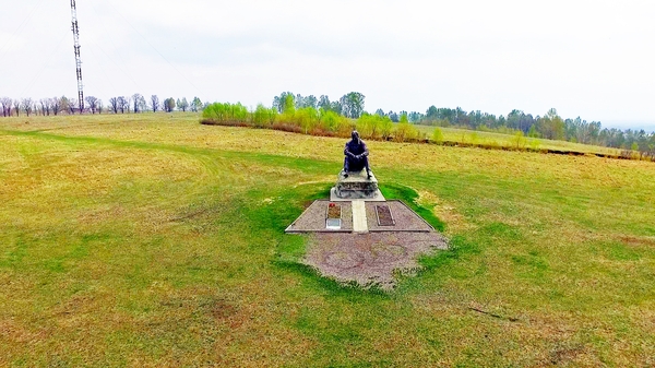 splices. Monument to Shukshin.V.M on Mount Picket spring - 2017. - My, Altai, Altai region, Vasily Shukshin, Splices, Mount Picket, Video, Altai Republic