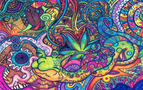 I love drawings like this - Psychedelic, beauty