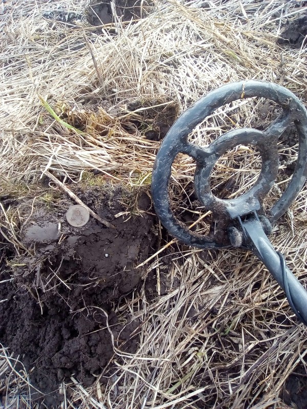 Opened the season with a Soviet coin) comrades will appreciate it! - My, Search, Metal detector, the USSR