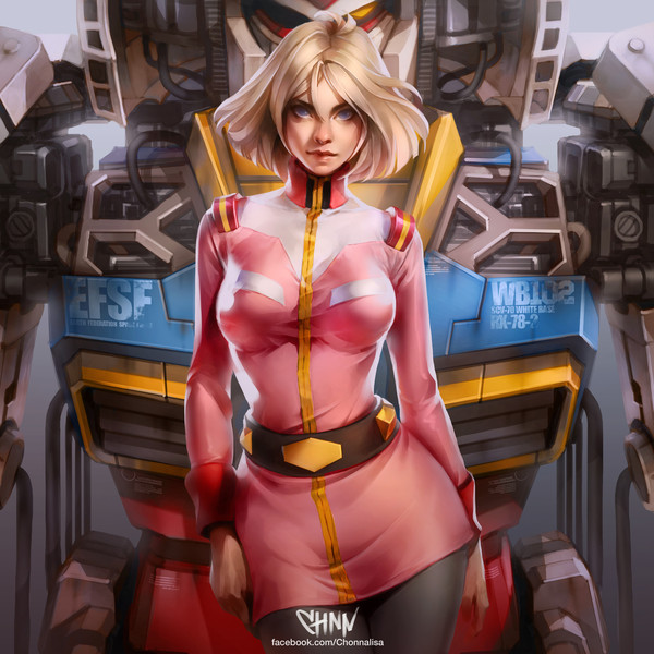 Sayla Mass - Anime Art, Аниме, Sayla Mass, Mobile Suit Gundam