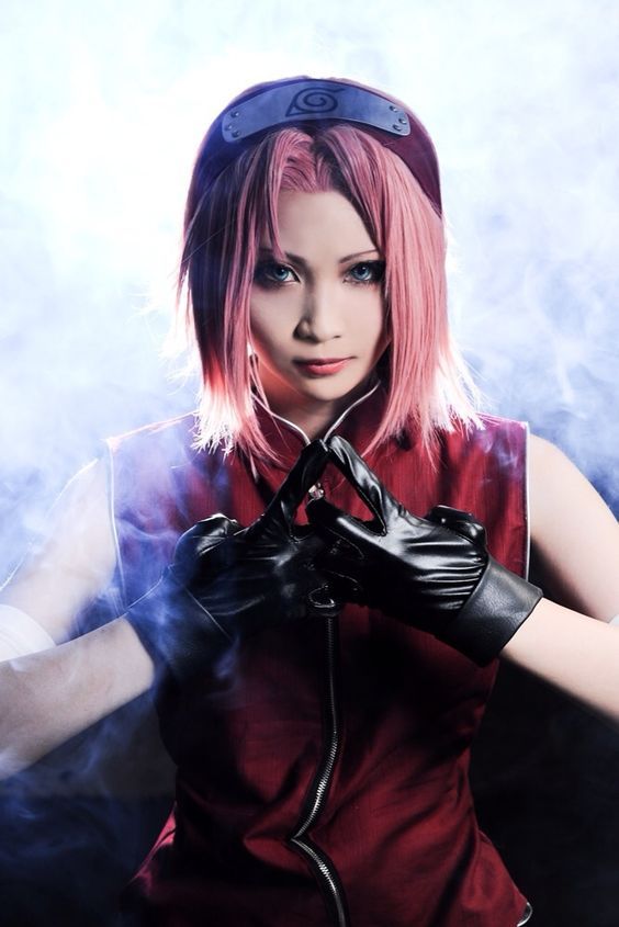 Косплей на Sakura Haruno (Naruto) - Аниме, Косплей, Наруто, Sakura Haruno, Сакура Харуно