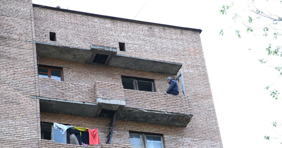 Балконы в общежитиях