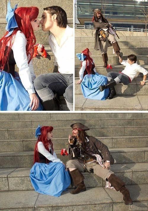 But who needs these princes? - Cosplay, Pirates of the Caribbean, the little Mermaid