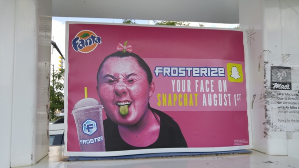 Gas station advertisement - Creative advertising, My, Advertising