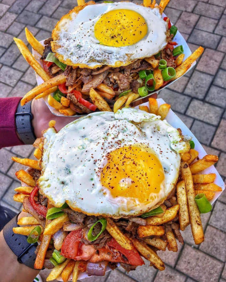 Does anyone know where to get this? - Where, Omelette, Yummy, , French fries