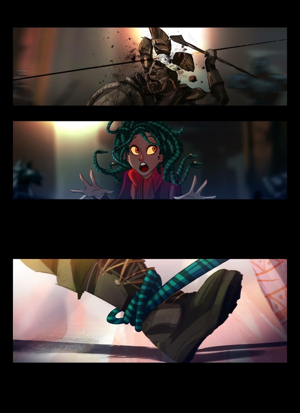 jun chiu medusa comic