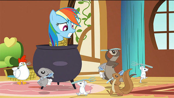 the zombie apocalypse - My little pony, Rainbow dash