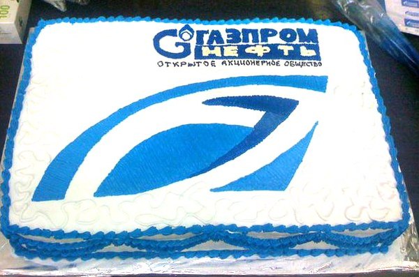 When the country is in crisis... - Cake, The photo, Gazprom, A crisis