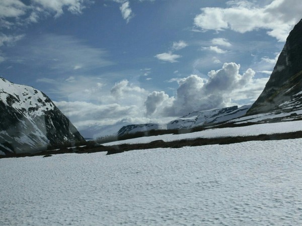 Higher than clouds - My, Norway, The mountains, Clouds, , Travels