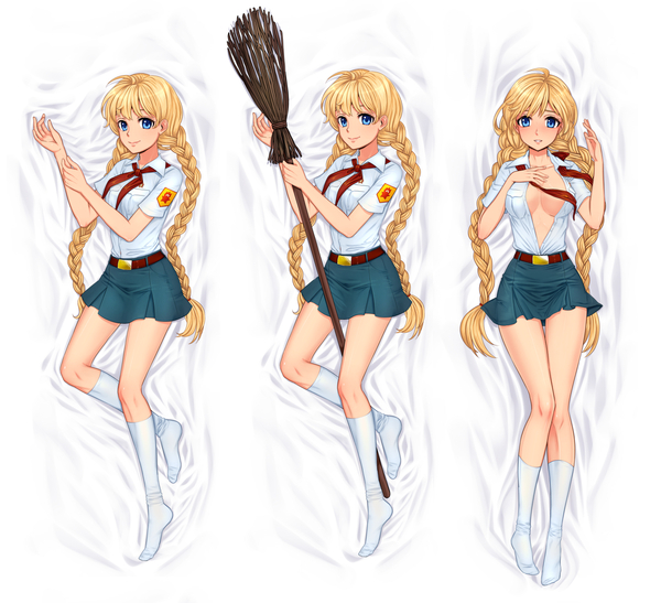 Dakimakura with Slavya is ready - NSFW, My, Glorifying, Herbalist, Orikanekoi, Anime, Not anime, Visual novel, Dakimakura, Longpost