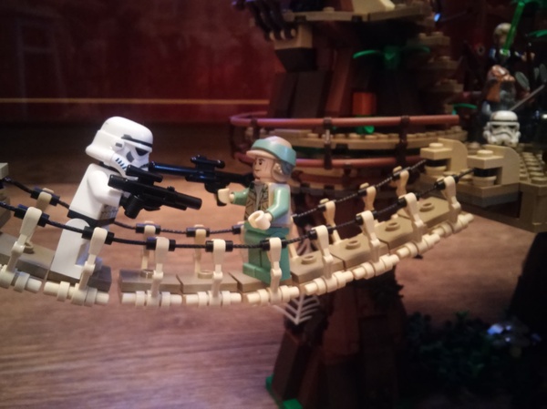 The Perfect Gift, or My Favorite Ewoks - My, Lego, Star Wars, Ewoks, Presents, Longpost