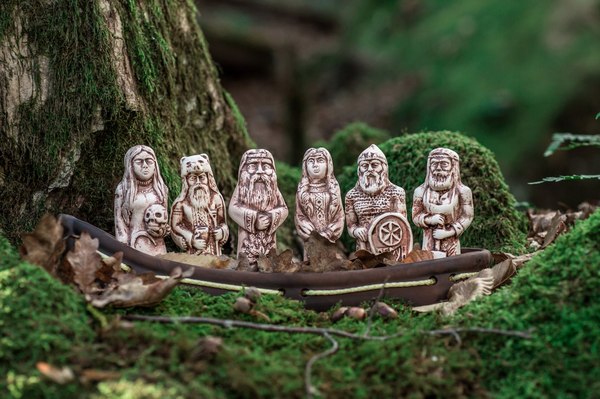 Clay idols - Gardar, Idols, , Slavic gods, Genus, Veles, Svarog, Paganism, Longpost