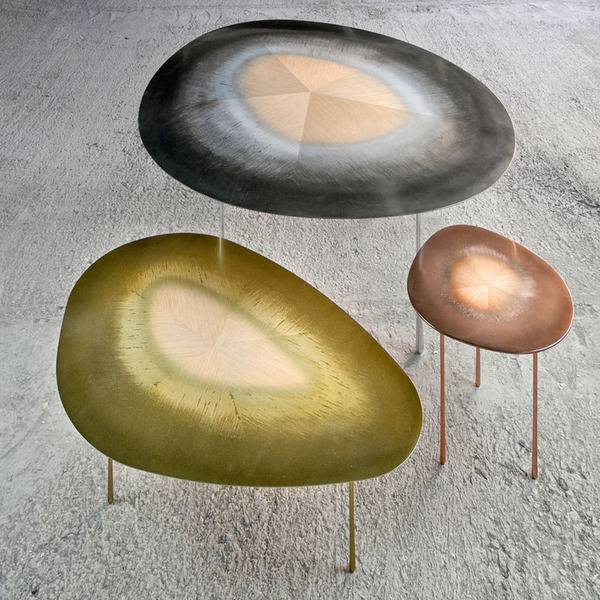 Wood and metal. - Table, Metal, Design, Interior, Zanamiclub, Longpost