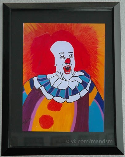 Pictures of serial killer John Gacy. - Serial killer, Artist, Longpost, Serial killings