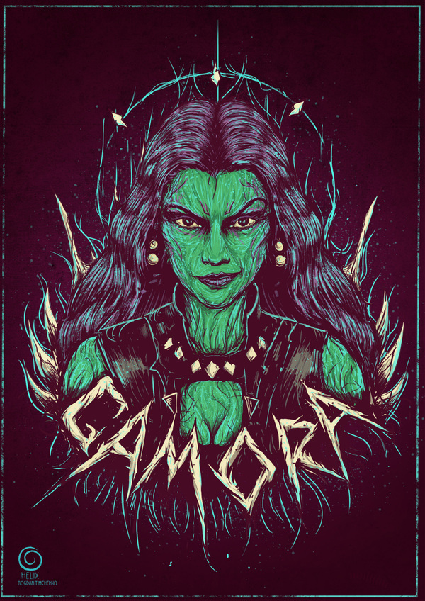 Gamora - My, Gamora, , , Guardians of the Galaxy, Guardians of the Galaxy Vol. 2, Longpost