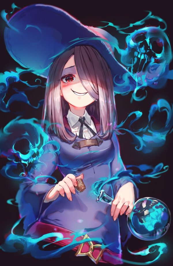 Sucy manbavaran - Anime art, Anime, Little witch academia, Sucy manbavaran, 