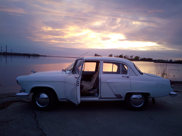 Sunset over the Volga - Auto, Volga river, Photo on sneaker, The photo, Sunset, Volga, My