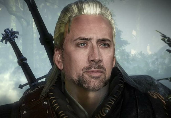 Николас Кейдж и немножко фотошопа.