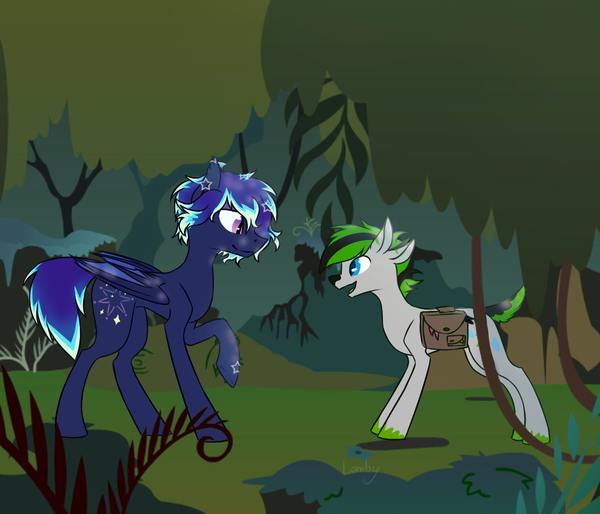 Встреча в лесу