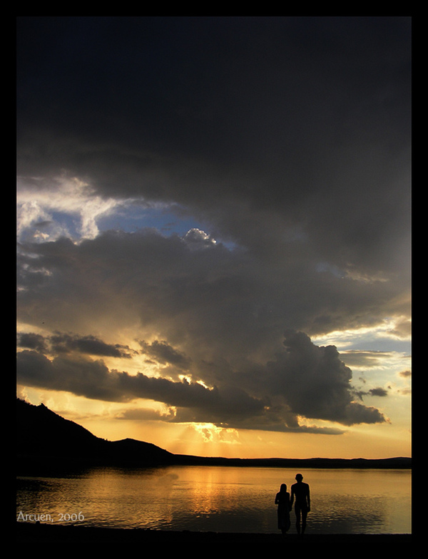 Битва закатов. Вместе.