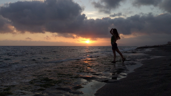 Battle of sunsets - My, Turkey, Mediterranean Sea, Alanya, Battle of sunsets, Sunset, The photo