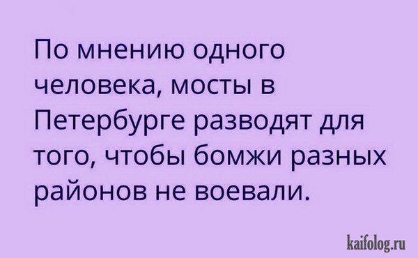 Мосты в Петербурге...