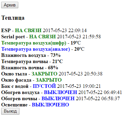 Теплица на Ардуино-Мега. Часть 7. - Моё, Умный дом, Теплица, Умная техника, Arduino, Своими руками, Рукожоп, Самоделки, Длиннопост