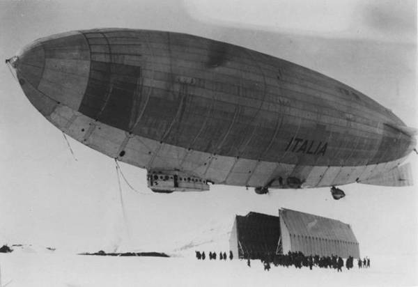 Triumph and tragedy of the airship Italia - Airship, Italy, , The rescue, Story, Longpost