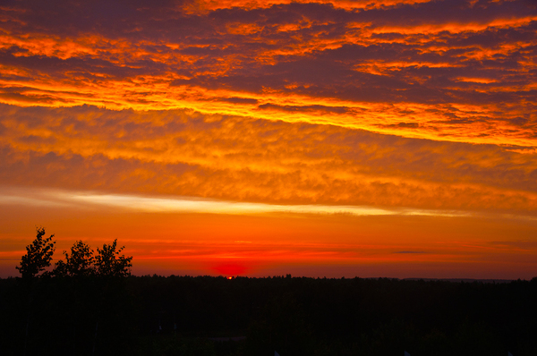 martian sunset - Sky, The sun, The photo, Battle of sunsets, Clouds