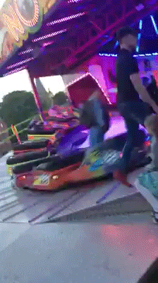 I'm too old for all this. - Attraction, Lunapark, GIF