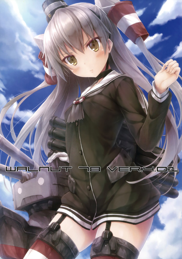 Anime Art - Аниме, Anime Art, Kantai Collection, Amatsukaze, Rensouhou-Kun