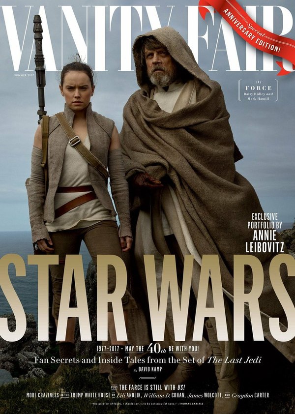 Vanity Fair magazine covers featuring the cast of Star Wars: The Last Jedi. - Star Wars, Star Wars VIII: The Last Jedi, Vanity Fair, Longpost