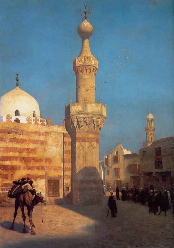 Old Cairo on the canvases of artists. Jean-Leon Gerome - Ancient Egypt, Temple, Story, Cairo, Egypt, Longpost
