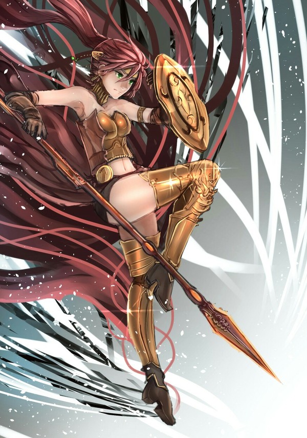 Arrival of the Valkyrie. - RWBY, Pyrrha nikos, Anime, Not anime