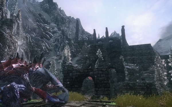 Sovngarda post - The Elder Scrolls V: Skyrim, Screenshot, Atmosphere, sovngarde, Longpost