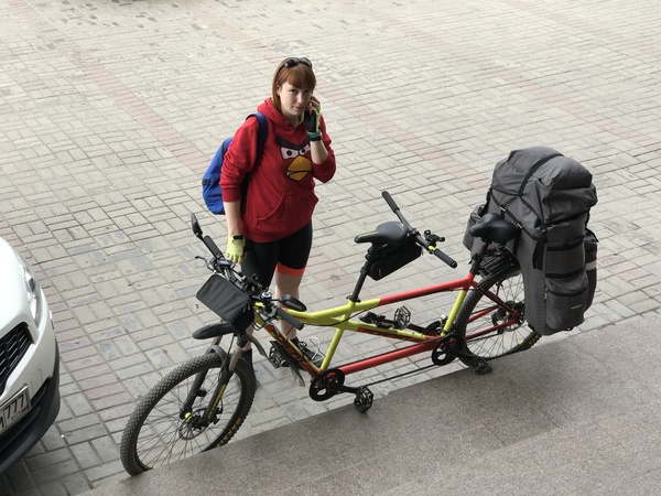 Bike ride Kurovskoe-Kolomna - My, A bike, Tandem, Bike trip, Travels, Russia, Leisure, Longpost, Longtext