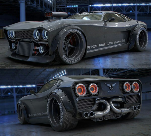 Monster - Dodge challenger, So tasty