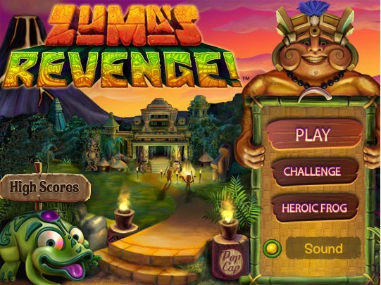 Flash game zuma-revenge - Flash game, 