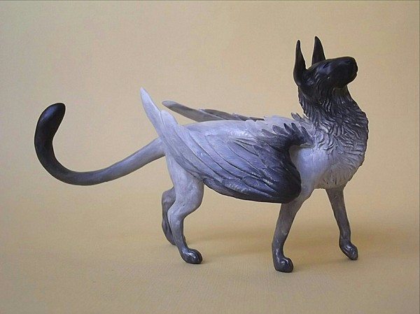 Привет, Пикабу! Лепка, Полимерная глина, Крылья, Ручная работа, Фэнтези, Темное фэнтези, Dragon Age, Длиннопост