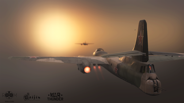     WarThunder. -14 -14, Tu-14t, War Thunder, Room8, 