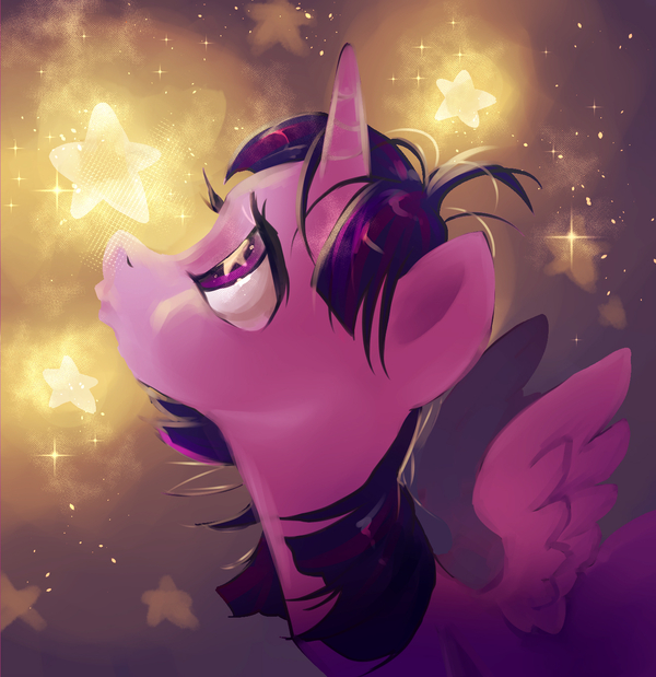 Star magic - My little pony, PonyArt, Twilight sparkle, Twilicorn