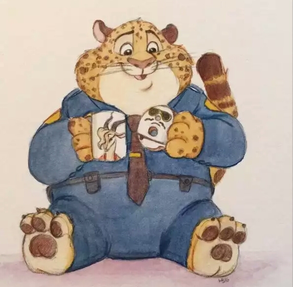 Officer Clawhouser - Claw, Zootopia