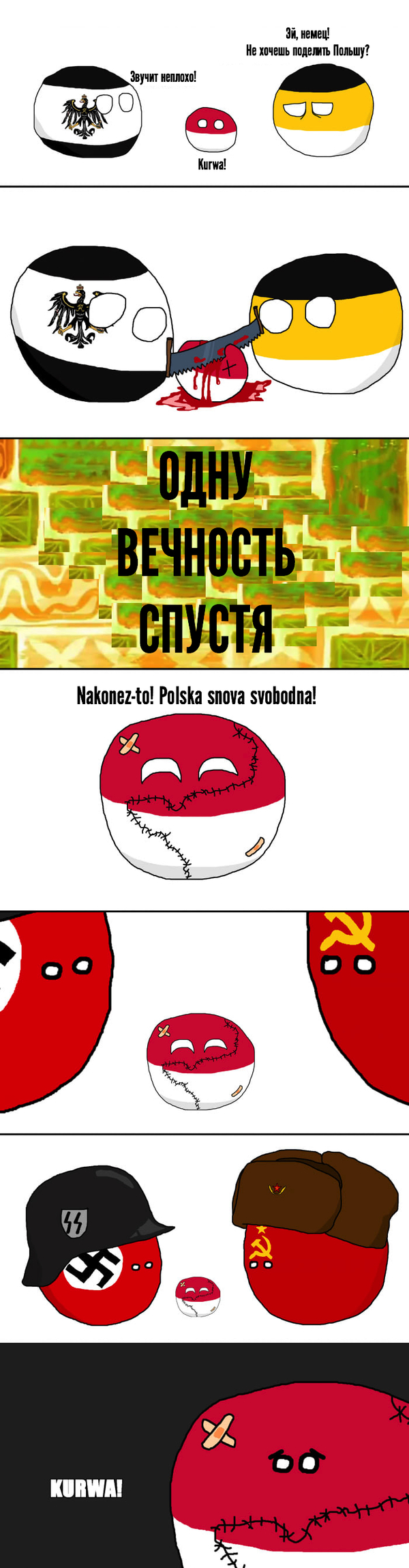    Countryballs, Polska strong, , 