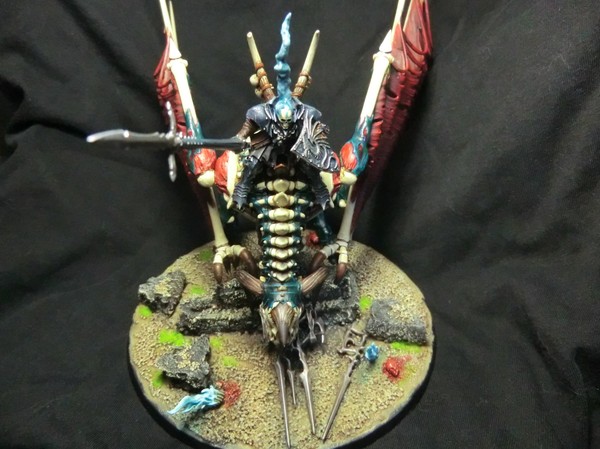 Vampire Lord on Zombie Dragon - My, Warhammer: age of sigmar, Undead, Vampires, Zombie, The Dragon, Painting miniatures, Hobby, Board games, Longpost