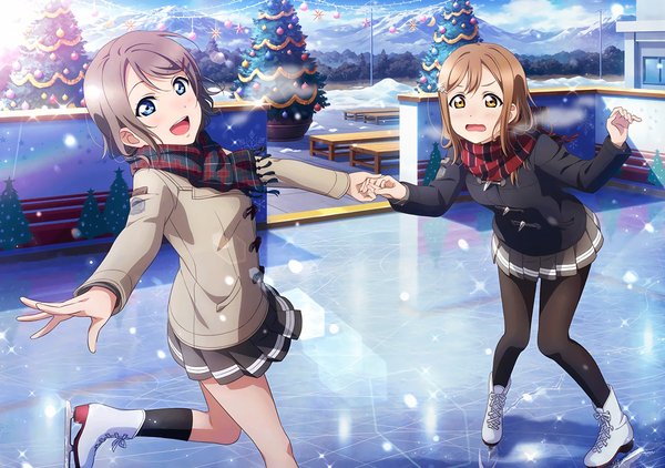 You Watanabe and Hanamaru Kunikida [Love Live] - Watanabe You, Hanamaru Kunikida, Аниме, Anime Art, Love live! School Idol Project