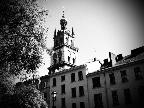 Lviv, city center. - My, Lviv, , Architecture, Town, Art, , Ukraine and the EU, Longpost