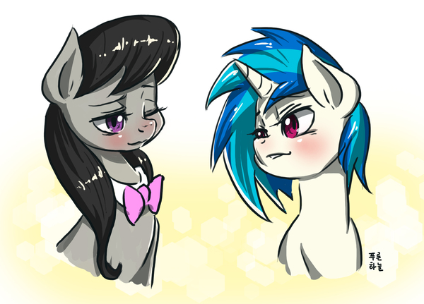 Vinyl Octavia - My Little Pony, Octavia Melody, Vinyl Scratch, Шиппинг, MLP Lesbian