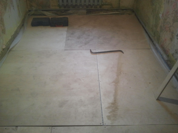 Переборка старого деревянного пола | Пикабу