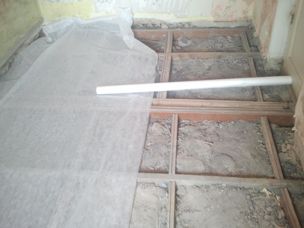 Переборка старого деревянного пола | Пикабу