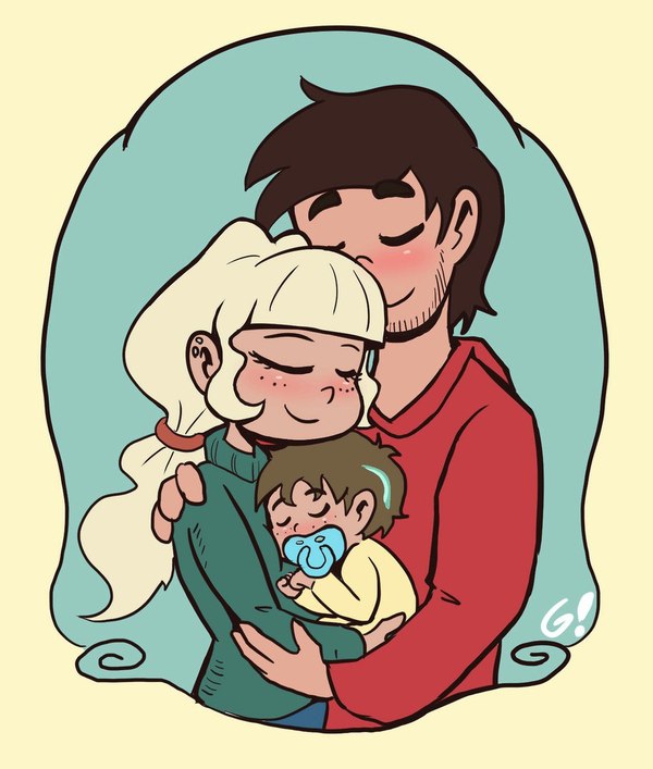 Сын Джекки и Марко. - Star vs Forces of Evil, Jackie Lynn Thomas, Marco Diaz, Шиппинг, Джекко, Арт